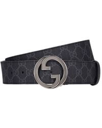 Gucci - 4cm Breiter Gürtel Mit Logo - Lyst