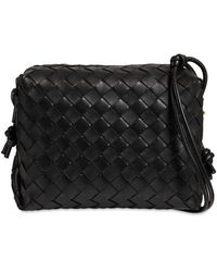 Bottega Veneta - Loop Intreccio Leather Shoulder Bag - Lyst