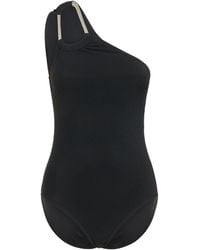 Michael Kors - Stretch Jersey One Shoulder Swimsuit - Lyst