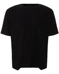 J.L-A.L - Karst Cotton Terry T-shirt - Lyst