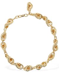 Jil Sander - Wrinkled Chain Necklace - Lyst