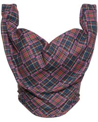 Vivienne Westwood - Corsetto lvr exclusive sunday patchwork - Lyst
