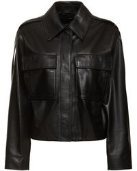 Proenza Schouler - Dylan Glossy Leather Jacket - Lyst