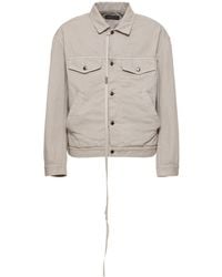 Ann Demeulemeester - Giacca patrick in cotone - Lyst
