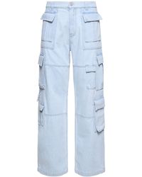 Versace - Bleached Cargo Jeans - Lyst