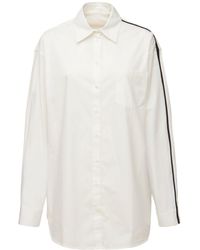 Peter Do - Cotton Blend Poplin Classic Shirt - Lyst