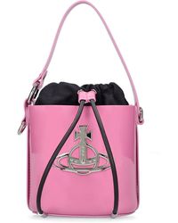 Vivienne Westwood - Small Daisy Patent Leather Bucket Bag - Lyst