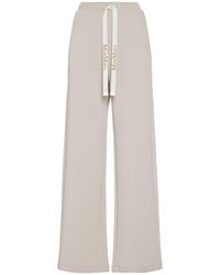 【Max Mara】Chenzia ジャージー ジャカードワイドパンツ Max Mara Chenzia ジャージー ジャカードワイドパンツ ホワイト