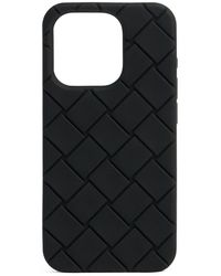 Bottega Veneta - Intreccio Rubber Iphone 15 Pro Case - Lyst