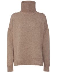 Max Mara - Gianna Rib Knit Wool Turtleneck Sweater - Lyst