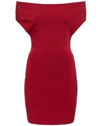 Jacquemus - La Robe Cubista Rib Knit Mini Dress - Lyst