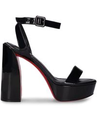 Christian Louboutin - 130Mm Movida Patent Leather Sandals - Lyst