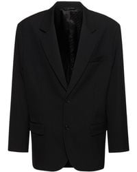 Acne Studios - Juylian Wool Blend Oversized Jacket - Lyst