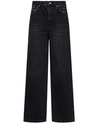 ROUGH - Jeans Mit Weitem Bein "olive" - Lyst