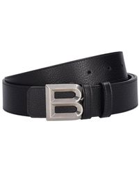 Bally - 3.5Cm B Bold Leather Belt - Lyst