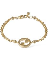 Gucci - Blondie Brass Bracelet - Lyst