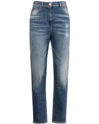 Balmain - High Rise Skinny Jeans - Lyst