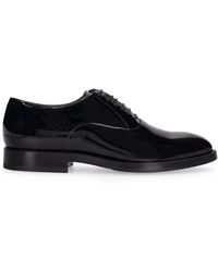Brunello Cucinelli - Patent Leather Oxford Lace-Up Shoes - Lyst