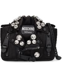 Moschino - Still Life With Heart Biker Shoulder Bag - Lyst