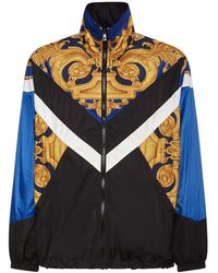 Versace Monogram Zip-Up Jacket