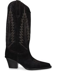 Paris Texas - 60Mm Rosario Suede Tall Boots - Lyst