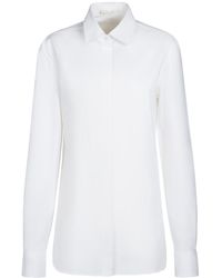 The Row - Derica Regular Cotton Shirt - Lyst