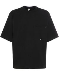 Bottega Veneta - Heavy Cotton Jersey T-Shirt - Lyst