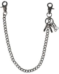 DSquared² Cadena De Bolsillo De Metal 50Cm - Metálico