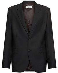 Maison Margiela - Herren Blazer Aus Wolle Und Mohair - Lyst