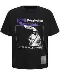 Yohji Yamamoto - Neighborhood X Yohji Cotton T-shirt - Lyst