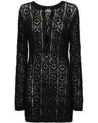 Loulou de Saison - Minikleid Aus Leinenspitze "evan" - Lyst