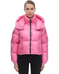 Duvetica Daunenjacke Aus Nylon "diadema" - Pink