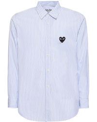 COMME DES GARÇONS PLAY - Camicia play in cotone - Lyst