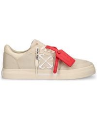 Off-White c/o Virgil Abloh - New Low Vulcanized Canvas Sneakers - Lyst