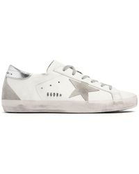Golden Goose - Sneakers en cuir et daim super-star 20 mm - Lyst