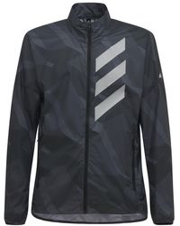 adidas Originals Synthetic Skateboarding Hip Packable Jacket in Black for  Men | Lyst