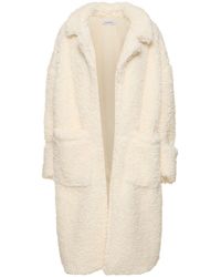 WeWoreWhat - Curly Faux Sherpa Coat - Lyst