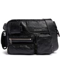 メンズ Balenciaga ブラウン Superbusy メッセンジャーバッグ メンズ Balenciaga ブラウン Superbusy メッセンジャーバッグ
