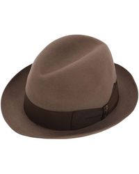 Borsalino Kleiner Filzhut "alessandria" - Braun