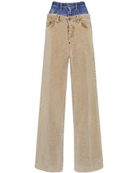 DSquared² - Twin Pack Wide Corduroy Pants - Lyst