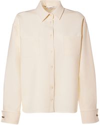 Max Mara - Tirolo Wool Crepe Shirt Jacket - Lyst