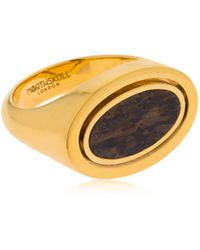 Northskull Anillo "novum Rotating Signet" - Multicolor