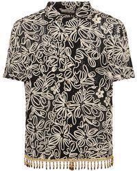 ANDERSSON BELL - Flower Jacquard Tech Shirt - Lyst