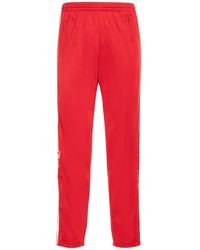 Kappa Synthetic 222 Banda Amphitheater Pant in Red for Men | Lyst