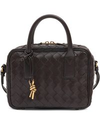 Bottega Veneta - Small Getaway Leather Top Handle Bag - Lyst