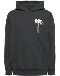 Palm Angels - The Palm Cotton Hoodie - Lyst