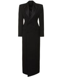 Wardrobe NYC - Langer Mantel Aus Wolle - Lyst