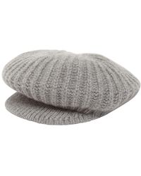 Max Mara Mandare Cashmere Knit Cap - Grey