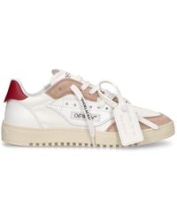 Off-White c/o Virgil Abloh - 20mm 5.0 Leather & Cotton Sneakers - Lyst