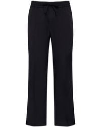 Dolce & Gabbana - Jogginghose Aus Leinen Mit Weitem Bein - Lyst